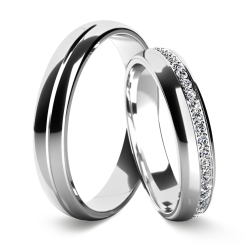 Eksklusive Vielsesringe Diamond Dreams B013-40-2