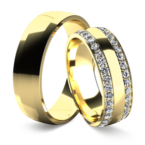 Eksklusive Vielsesringe Diamond Dreams B017-60-1