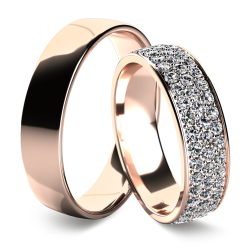 Eksklusive Vielsesringe Diamond Dreams B020-3