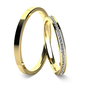 Eksklusive Vielsesringe Diamond Dreams B026-20-1