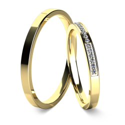 Eksklusive Vielsesringe Diamond Dreams B027-20-1