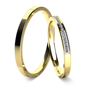 Eksklusive Vielsesringe Diamond Dreams B027-20-1