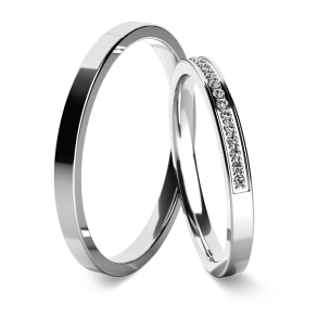 Eksklusive Vielsesringe Diamond Dreams B027-20-2