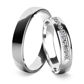 Eksklusive Vielsesringe Diamond Dreams B032-2