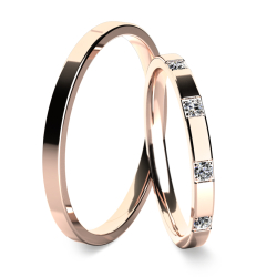 Eksklusive Vielsesringe Diamond Dreams B046-3