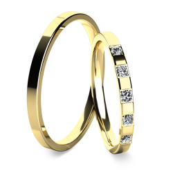 Eksklusive Vielsesringe Diamond Dreams B047-1