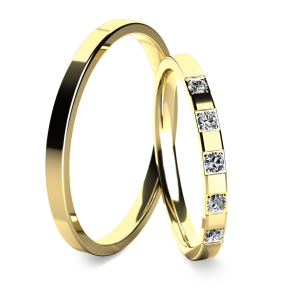 Eksklusive Vielsesringe Diamond Dreams B047-1