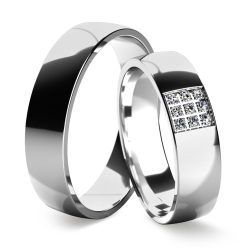 Eksklusive Vielsesringe Diamond Dreams B051-2