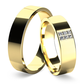 Eksklusive Vielsesringe Diamond Dreams B054-1