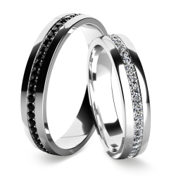 Eksklusive Vielsesringe Diamond Dreams B055-2