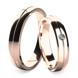 Eksklusive Vielsesringe Diamond Dreams B057-3