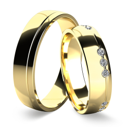 Eksklusive Vielsesringe Diamond Dreams B058-1