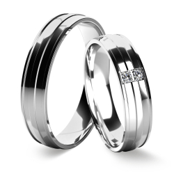 Eksklusive Vielsesringe Diamond Dreams B061-2