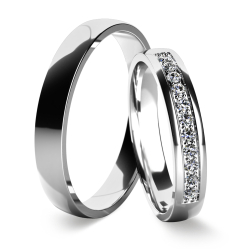 Eksklusive Vielsesringe Diamond Dreams B067-2