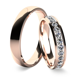 Eksklusive Vielsesringe Diamond Dreams B068-40-3