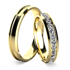 Eksklusive Vielsesringe Diamond Dreams B071-1