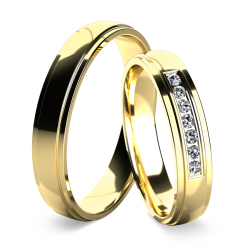 Eksklusive Vielsesringe Diamond Dreams B076-1