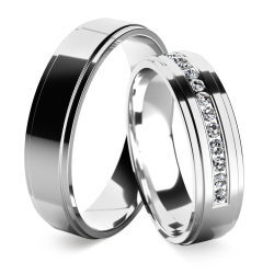 Eksklusive Vielsesringe Diamond Dreams B078-2