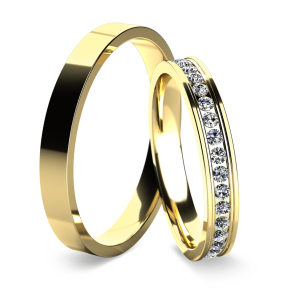 Eksklusive Vielsesringe Diamond Dreams B080-1