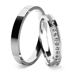 Eksklusive Vielsesringe Diamond Dreams B080-2