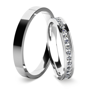 Eksklusive Vielsesringe Diamond Dreams B080-2