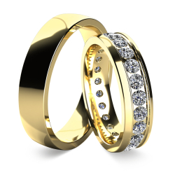 Eksklusive Vielsesringe Diamond Dreams B082-1