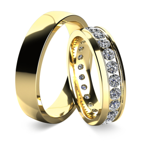 Eksklusive Vielsesringe Diamond Dreams B082-1