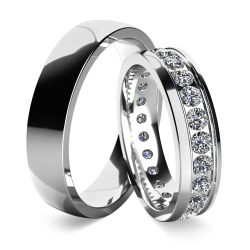 Eksklusive Vielsesringe Diamond Dreams B082-2