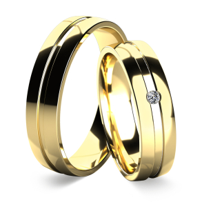 Eksklusive Vielsesringe Diamond Dreams B084-1