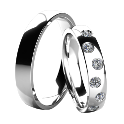 Eksklusive Vielsesringe Diamond Dreams B089-2