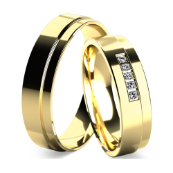 Eksklusive Vielsesringe Diamond Dreams B097-1