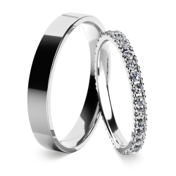 Eksklusive Vielsesringe Diamond Dreams B105-2