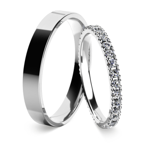 Eksklusive Vielsesringe Diamond Dreams B105-2