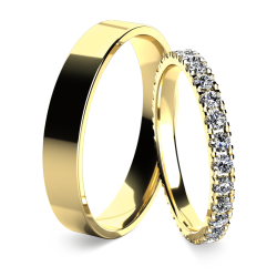 Eksklusive Vielsesringe Diamond Dreams B108-1