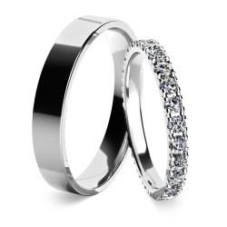 Eksklusive Vielsesringe Diamond Dreams B109-2