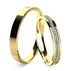 Eksklusive Vielsesringe Diamond Dreams B118-1