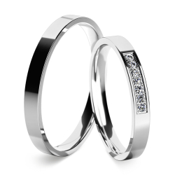 Eksklusive Vielsesringe Diamond Dreams B125-2