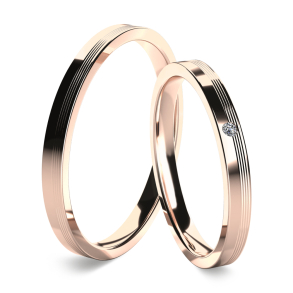 Eksklusive Vielsesringe Diamond Dreams B140-3