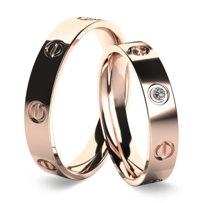 Eksklusive Vielsesringe Diamond Dreams B146-40-3