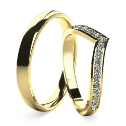 Eksklusive Vielsesringe Diamond Dreams B373-1