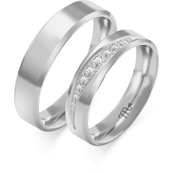 Eksklusive Vielsesringe Simply Love C103-1