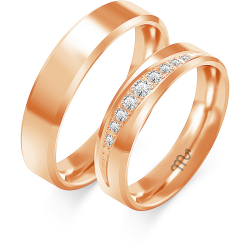 Eksklusive Vielsesringe Simply Love C103-2