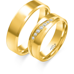 Eksklusive Vielsesringe Simply Love C104