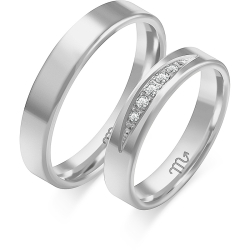 Eksklusive Vielsesringe Simply Love C106-1