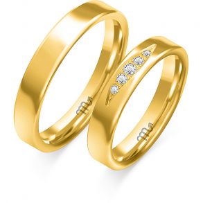 Eksklusive Vielsesringe Simply Love C108