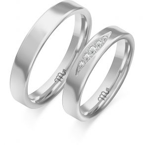 Eksklusive Vielsesringe Simply Love C108-1