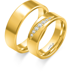 Eksklusive Vielsesringe Simply Love C109