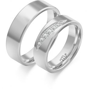 Eksklusive Vielsesringe Simply Love C109-1