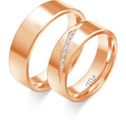 Eksklusive Vielsesringe Simply Love C110-2