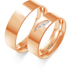 Eksklusive Vielsesringe Simply Love C113-2